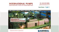 Desktop Screenshot of internationalpumps.co.uk